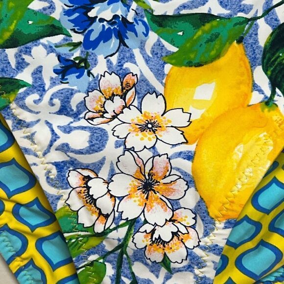 NWT La Blanca Limoncello Reversible California Cut Hipster Sz 12 - Picture 8 of 11